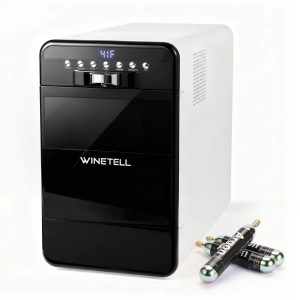 WINETELL 2nd Generation Wine Preservation System – Wine Preserver, Dispenser & Cooler for Home, Office, Hotel | Serve at Perfect Temperature Without Removing Corks | Ideal Wine Gift