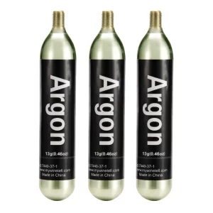 Argon Gas Capsules for WINETELL Wine Preservation System | Food-Grade Argon | Seal Tech Freshness Protection（3 Pack）